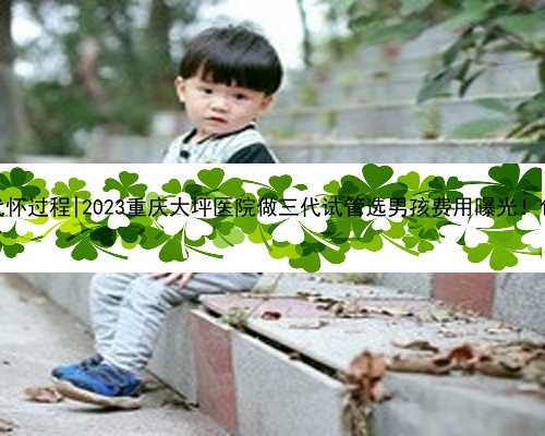 重庆做代怀过程|2023重庆大坪医院做三代试管选男孩费用曝光！包成功！